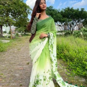 গোলাপ  সেমি মসলিন 2